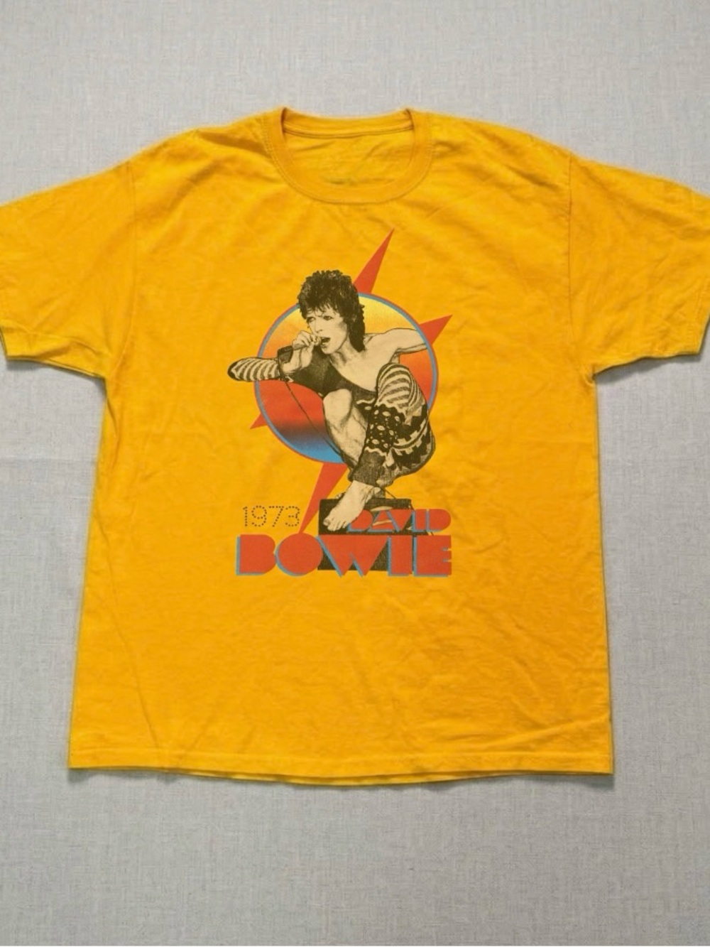 David Bowie Tour 1973 Ziggy Graphic Tee